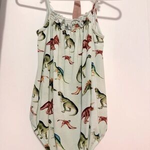 Posh Peanut buddy Dinosaur Print bubble Romper 18-24 months